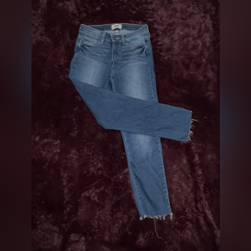 PAIGE Dylan Straight Cropped Jeans (27/4)